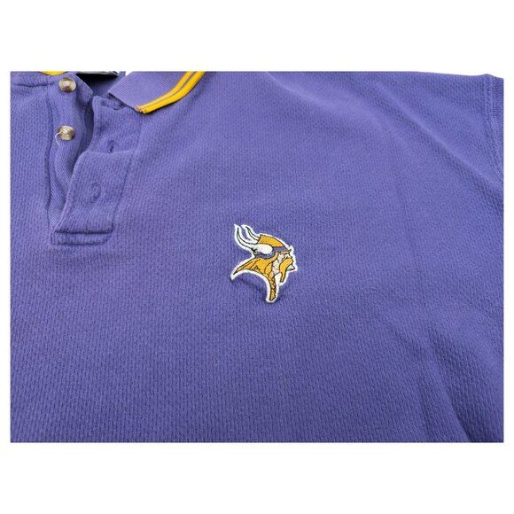 Vintage Minnesota Vikings NFL Polo Shirt Size XL *READ - Picture 2 of 11